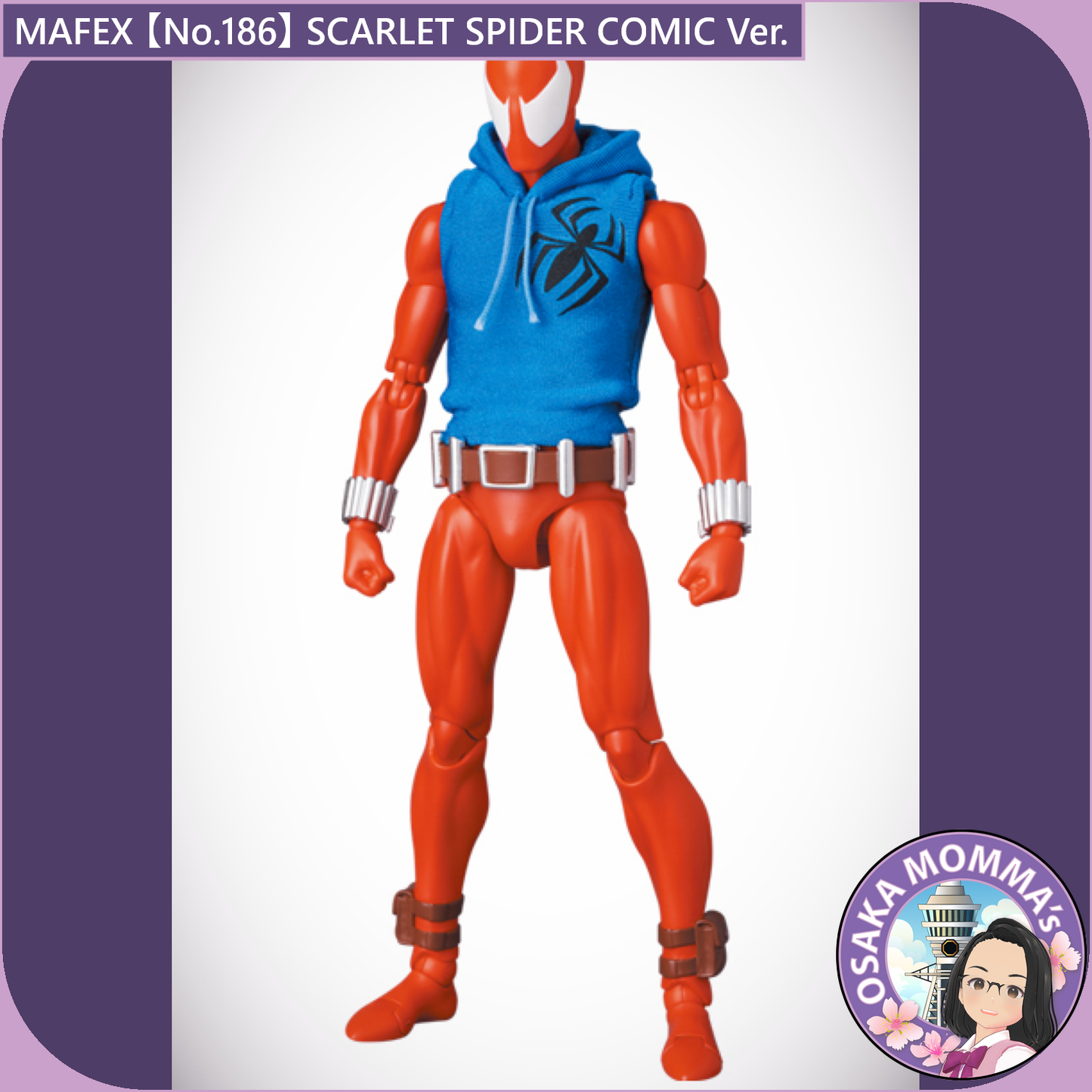 MAFEX 【No.186】SCARLET SPIDER (COMIC Ver.)