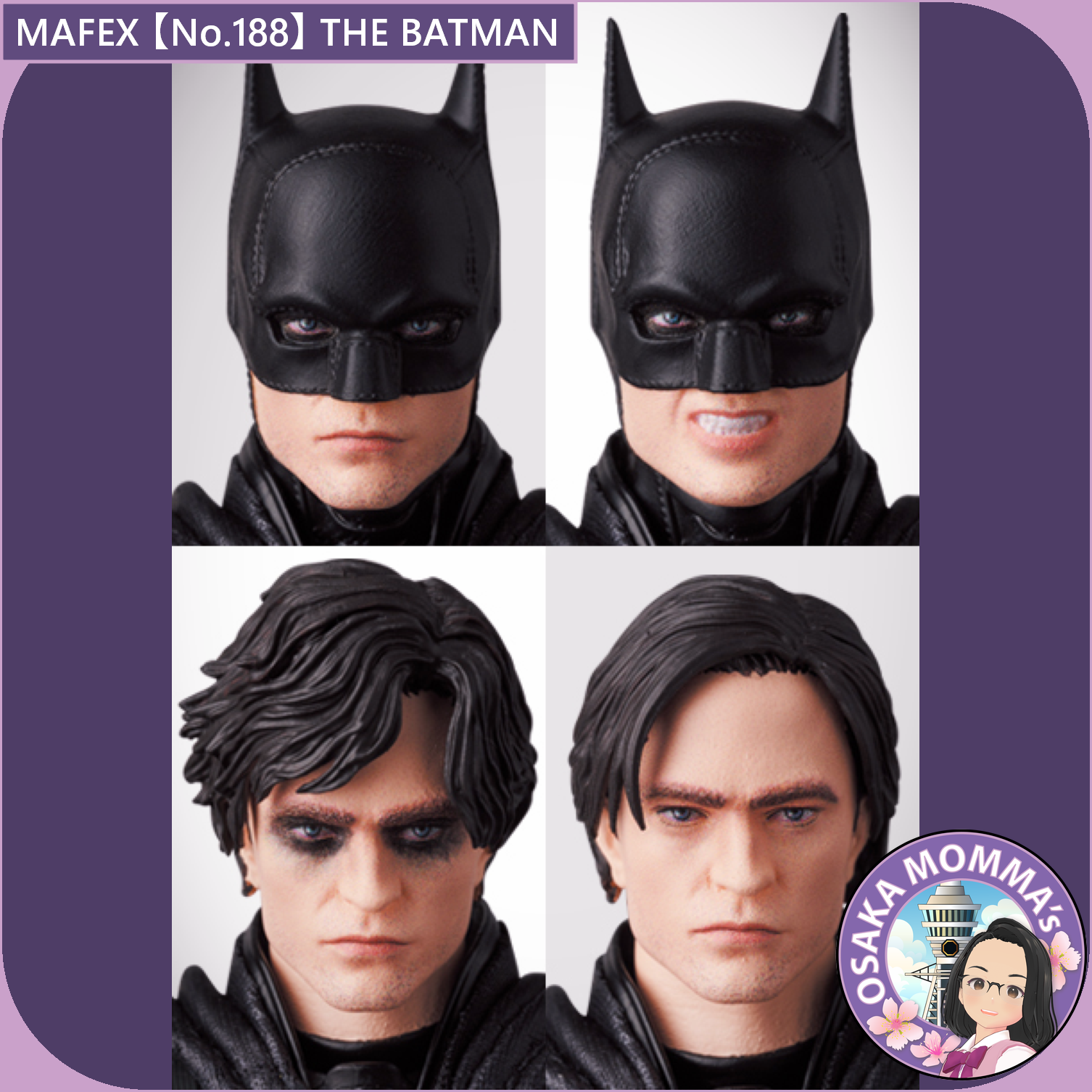 MAFEX【No.188】THE BATMAN – Osaka Momma's Japanese Goods MAFEX【No.188】THE BATMAN – Osaka Momma's Japanese Goods