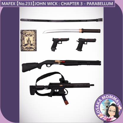 MAFEX 【No.233】JOHN WICK：CHAPTER 3 - PARABELLUM - JOHN WICK【Jan.2025】