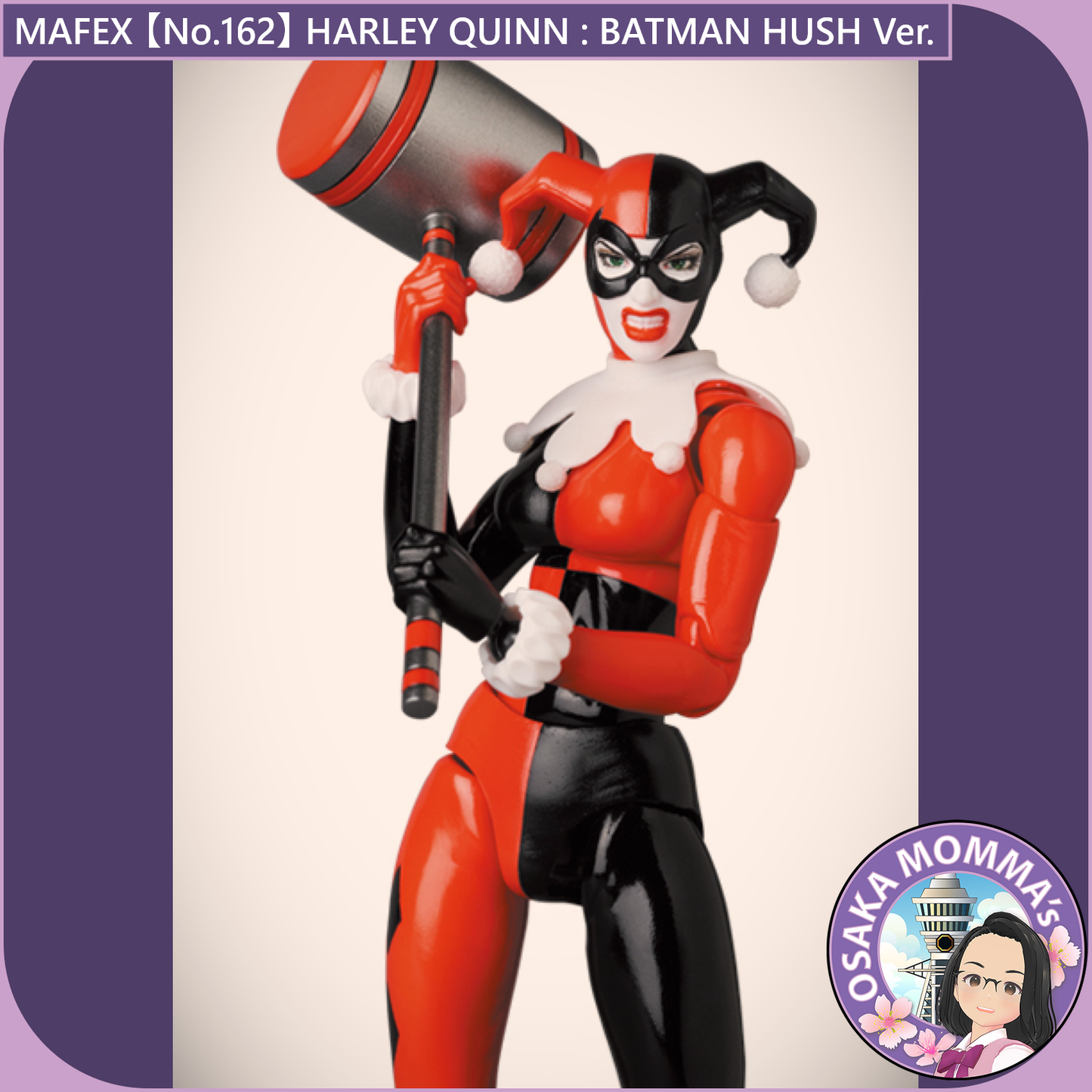 MAFEX 【No.162】HARLEY QUINN : BATMAN HUSH Ver.【Jan.2025】