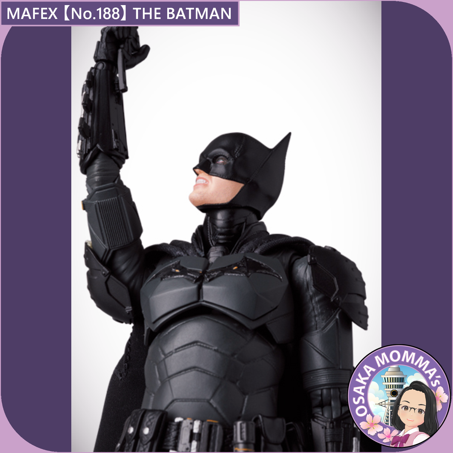 MAFEX【No.188】THE BATMAN – Osaka Momma's Japanese Goods MAFEX【No.188】THE BATMAN – Osaka Momma's Japanese Goods