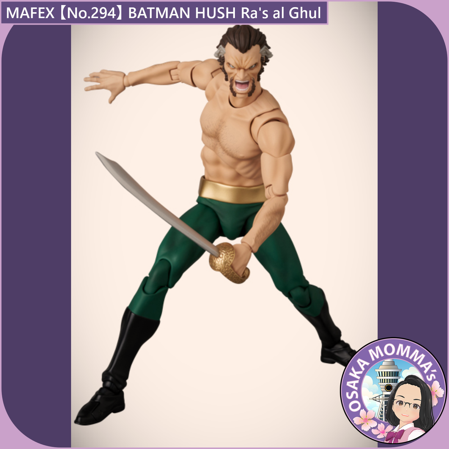 MAFEX 【No.294】BATMAN HUSH Ra's al Ghul【Sep.2026】