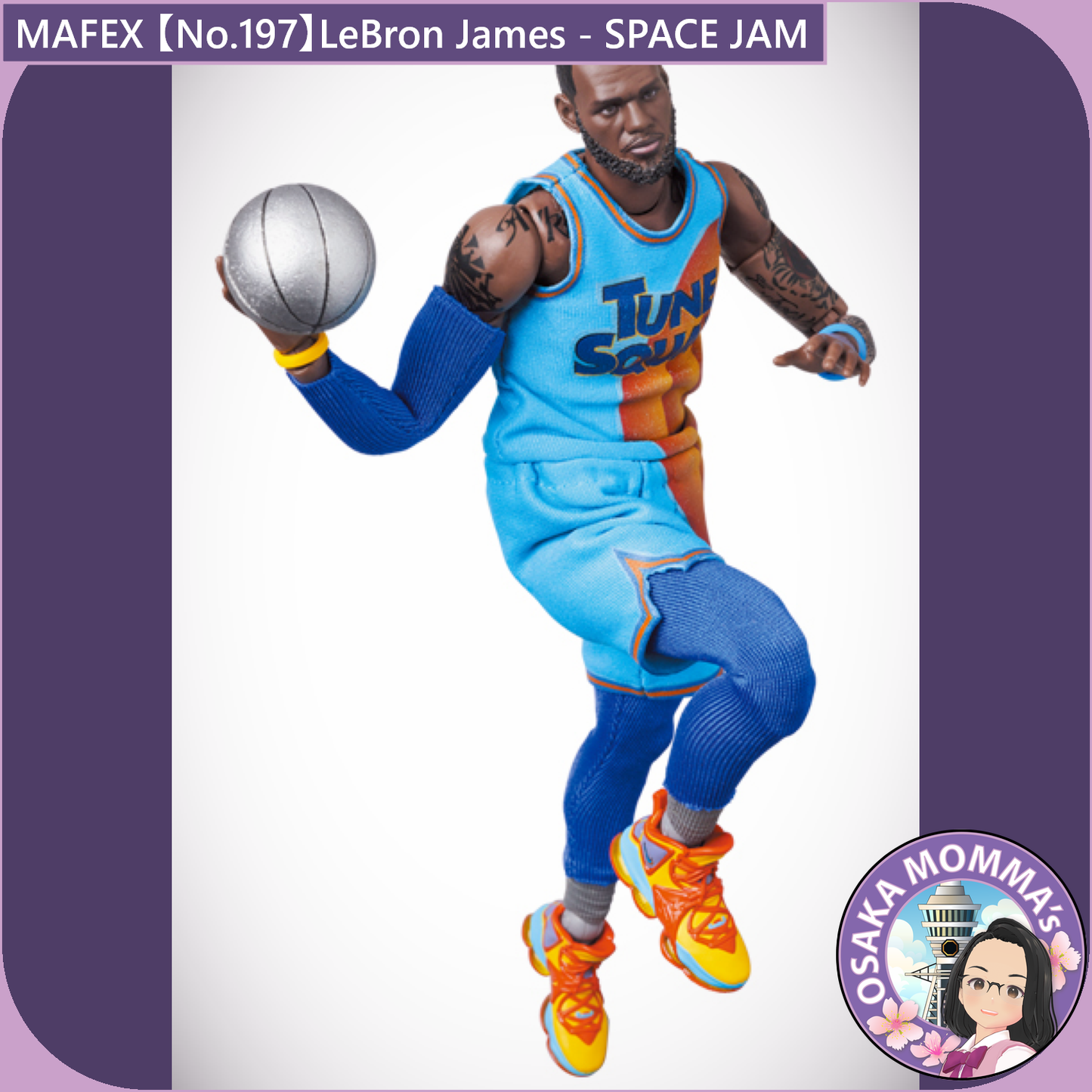 MAFEX 【No.197】LeBron James - A NEW LEGACY Ver.