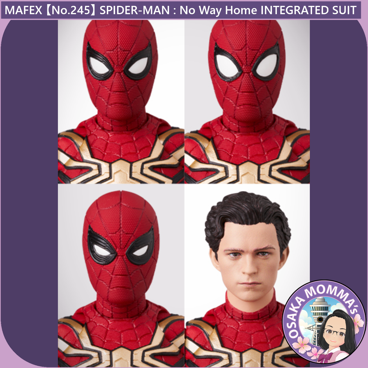 MAFEX 【No.245】SPIDER-MAN : No Way Home INTEGRATED SUIT – Osaka MAFEX 【No.245】SPIDER-MAN : No Way Home INTEGRATED SUIT – Osaka