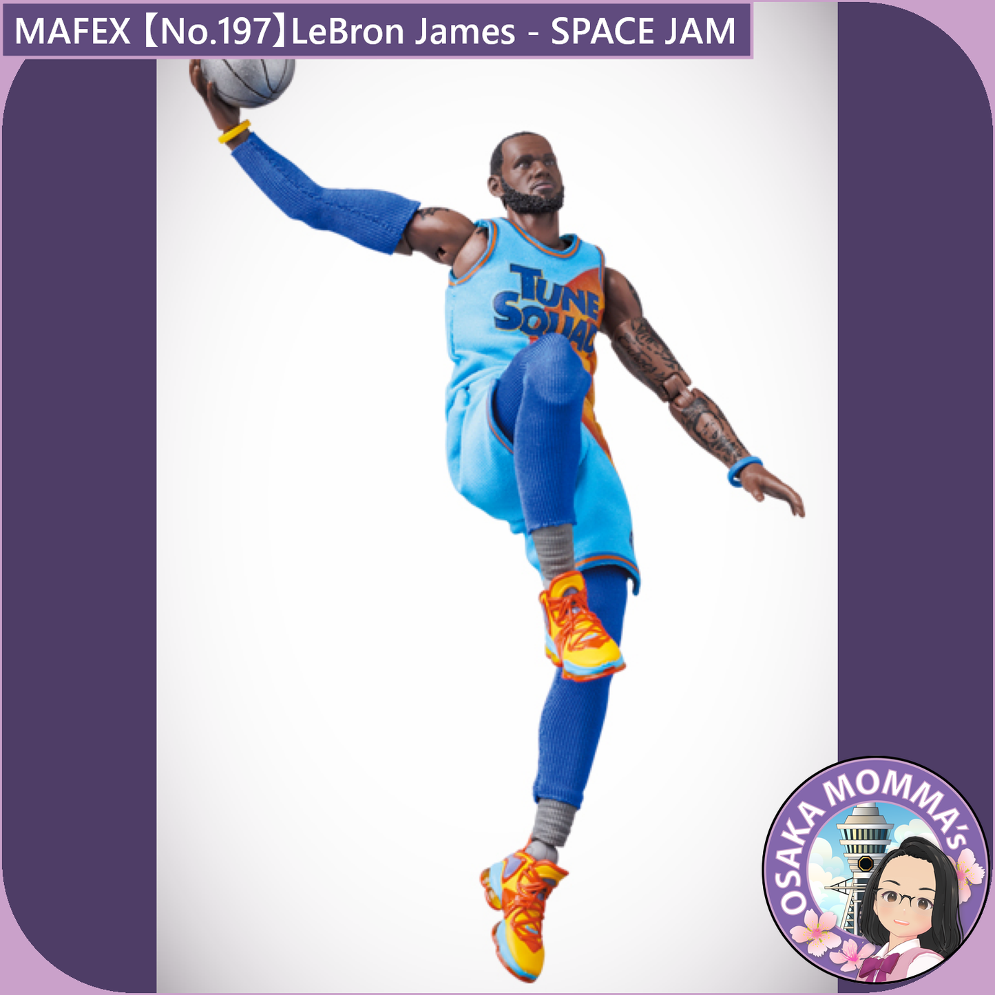 MAFEX 【No.197】LeBron James - A NEW LEGACY Ver.