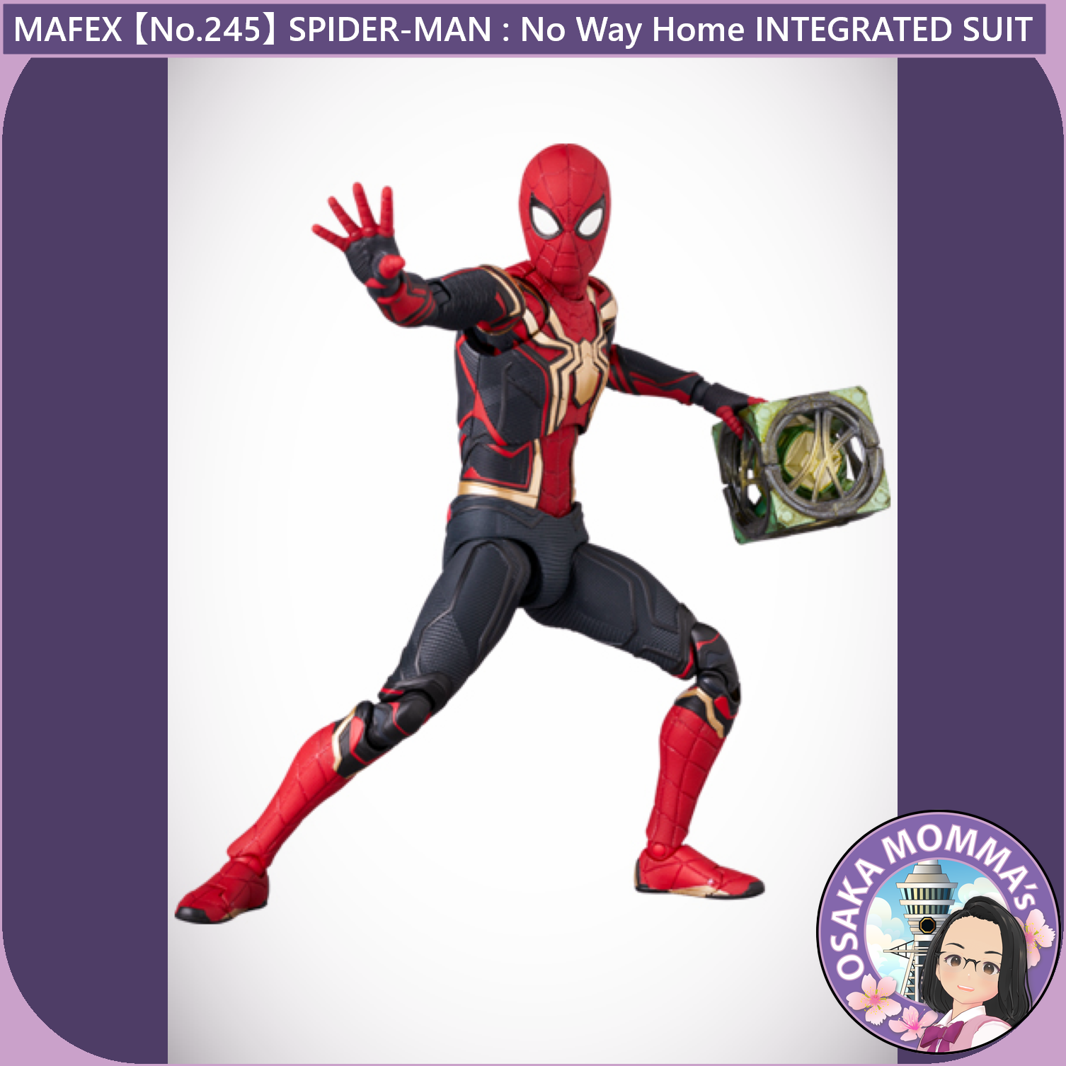 MAFEX 【No.245】SPIDER-MAN : No Way Home INTEGRATED SUIT – Osaka MAFEX 【No.245】SPIDER-MAN : No Way Home INTEGRATED SUIT – Osaka