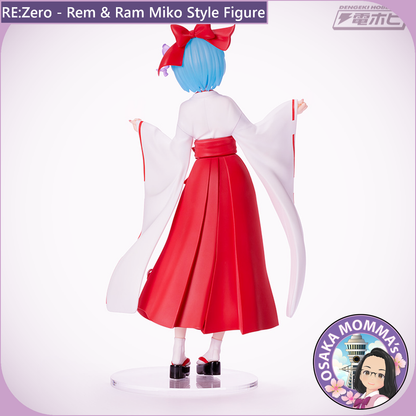 Rem Japanese MIKO Style Sega SPM Figure