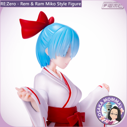 Rem Japanese MIKO Style Sega SPM Figure