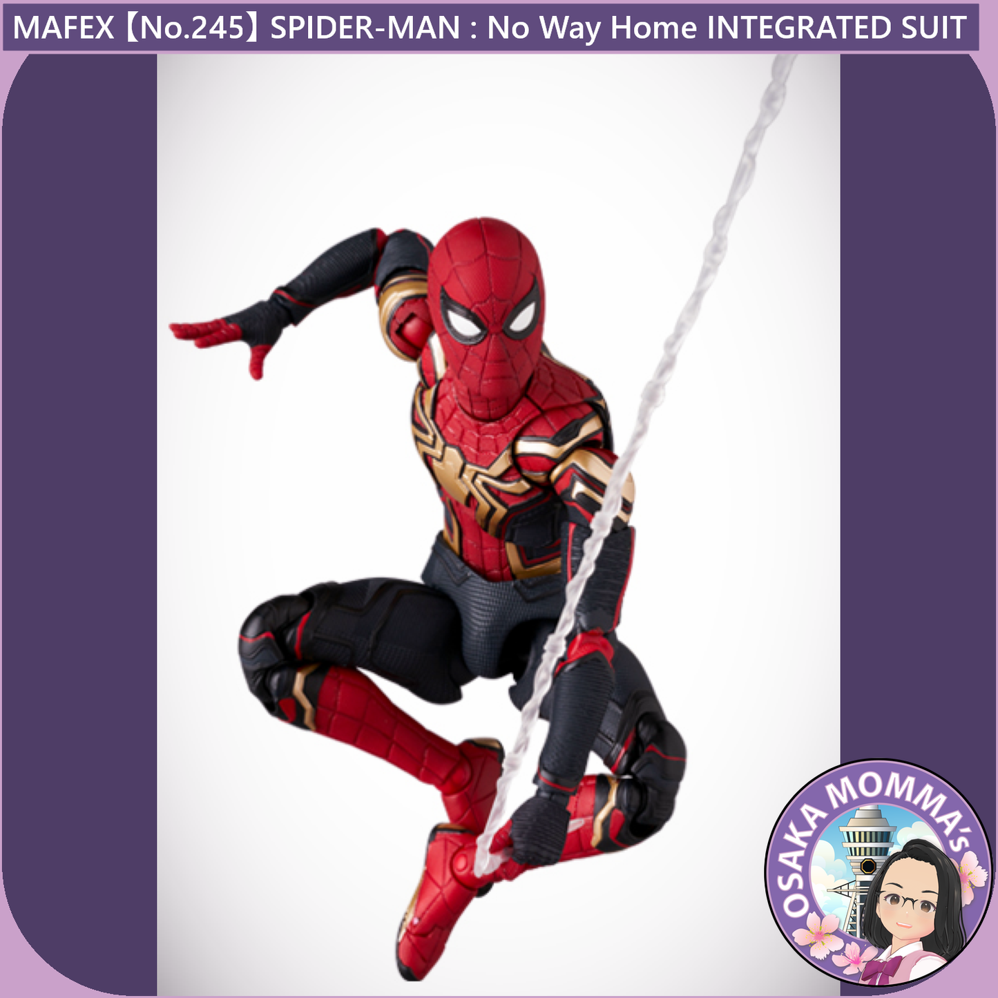 MAFEX 【No.245】SPIDER-MAN : No Way Home INTEGRATED SUIT【Apr.2025】