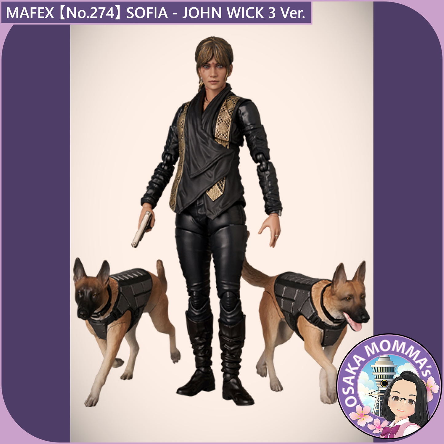 MAFEX 【No.274】SOFIA - JOHN WICK 3 Ver.【Apr.2026】