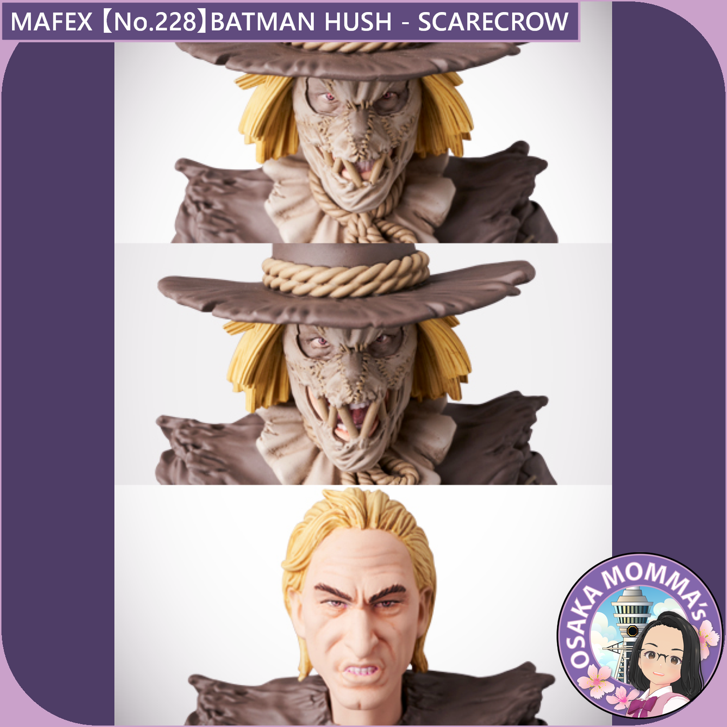 MAFEX 【No.229】BATMAN HUSH - SCARECROW【Dec.2024】