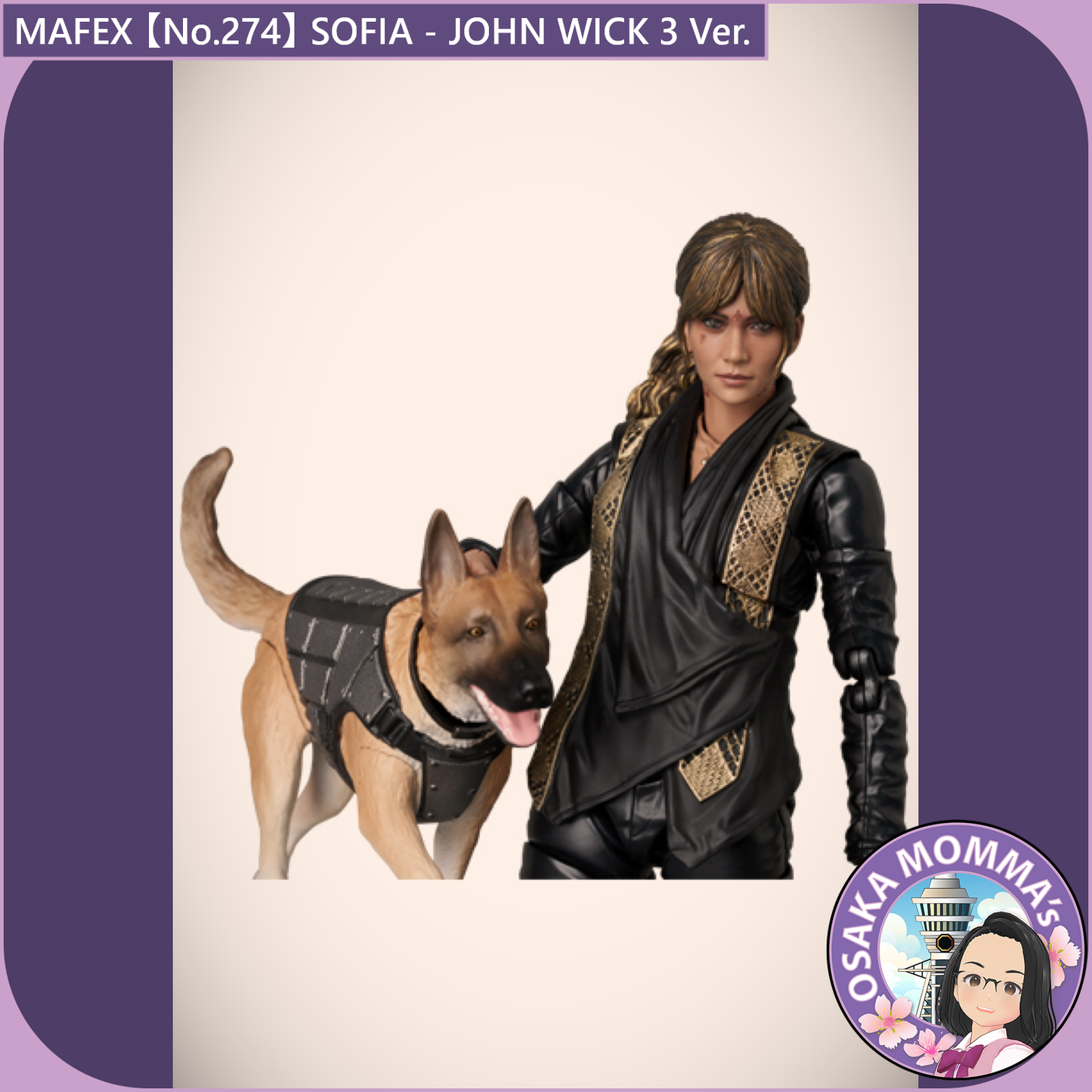 MAFEX 【No.274】SOFIA - JOHN WICK 3 Ver.【Apr.2026】