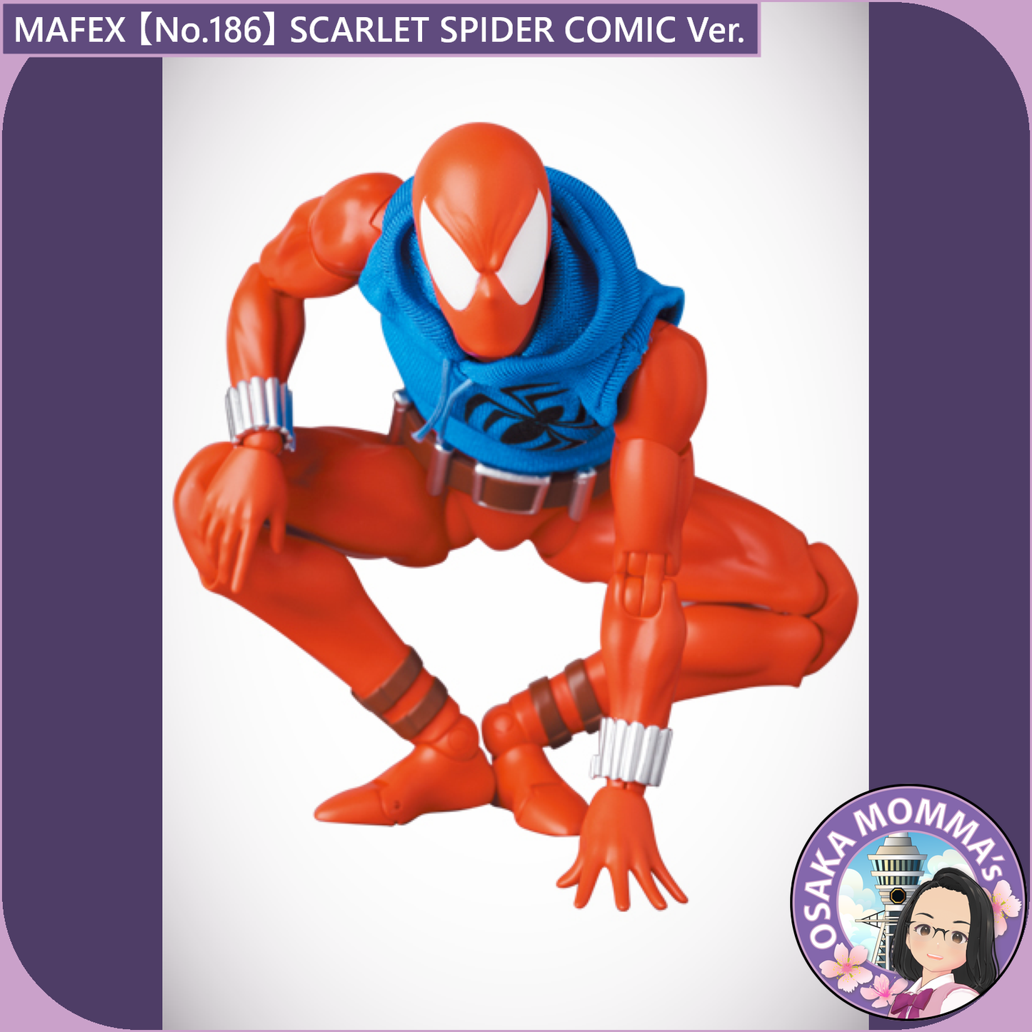 MAFEX 【No.186】SCARLET SPIDER (COMIC Ver.)