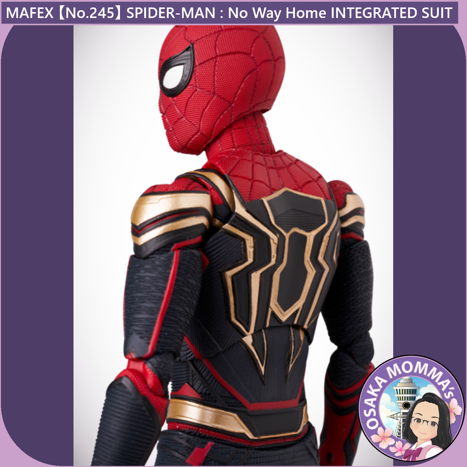 MAFEX 【No.245】SPIDER-MAN : No Way Home INTEGRATED SUIT – Osaka MAFEX 【No.245】SPIDER-MAN : No Way Home INTEGRATED SUIT – Osaka