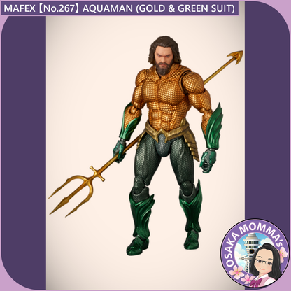 MAFEX 【No.267】AQUAMAN(GOLD & GREEN SUIT)【Dec.2025】