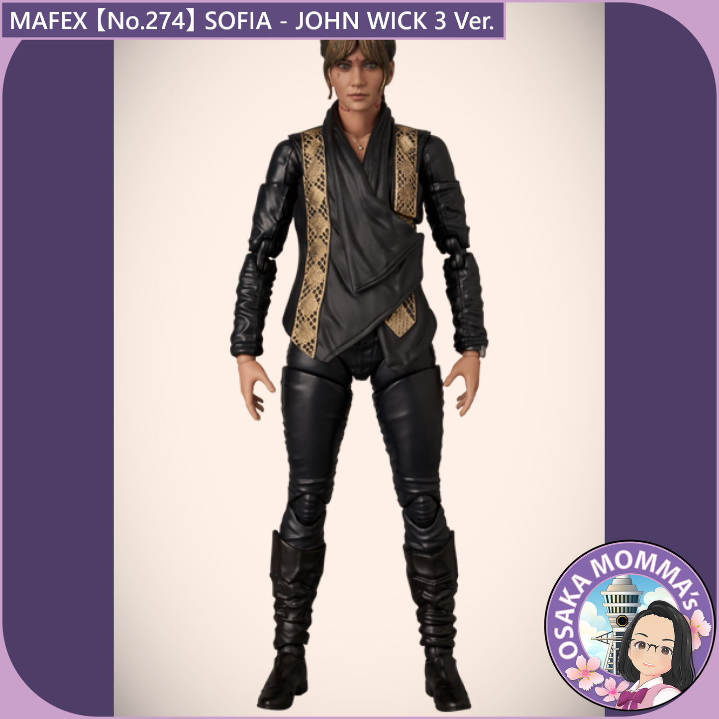 MAFEX 【No.274】SOFIA - JOHN WICK 3 Ver.【Apr.2026】