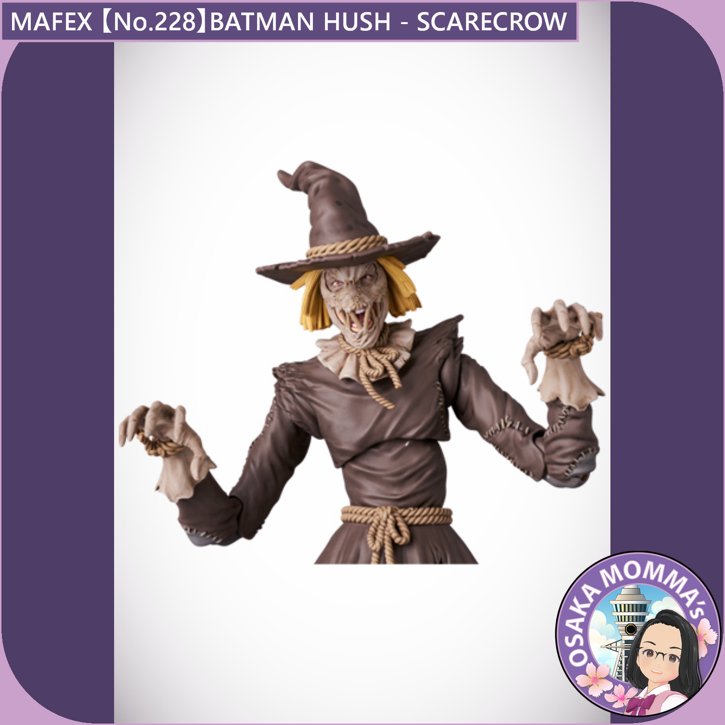 MAFEX 【No.229】BATMAN HUSH - SCARECROW【Dec.2024】