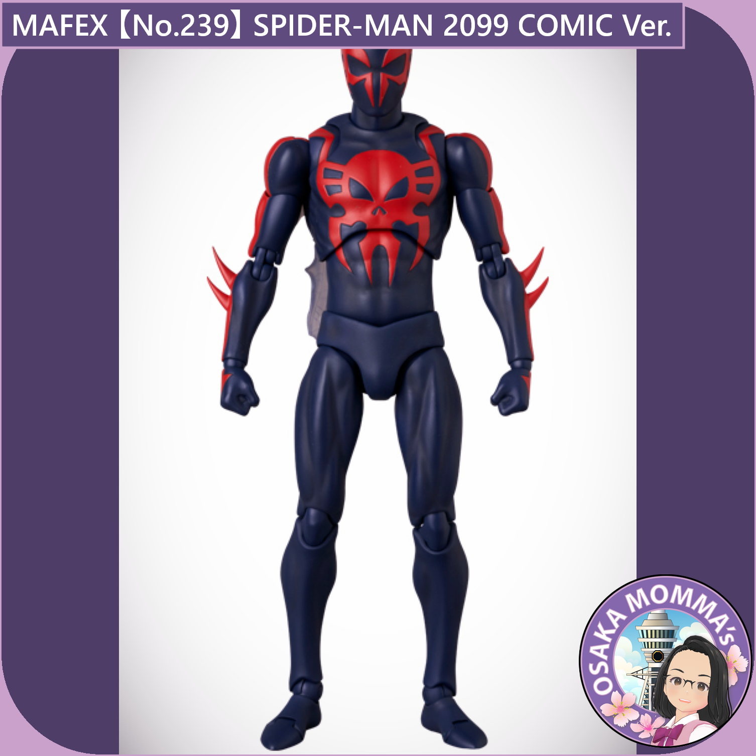 MAFEX 【No.239】SPIDER-MAN 2099 COMIC Ver. – Osaka Momma's MAFEX 【No.239】SPIDER-MAN 2099 COMIC Ver. – Osaka Momma's