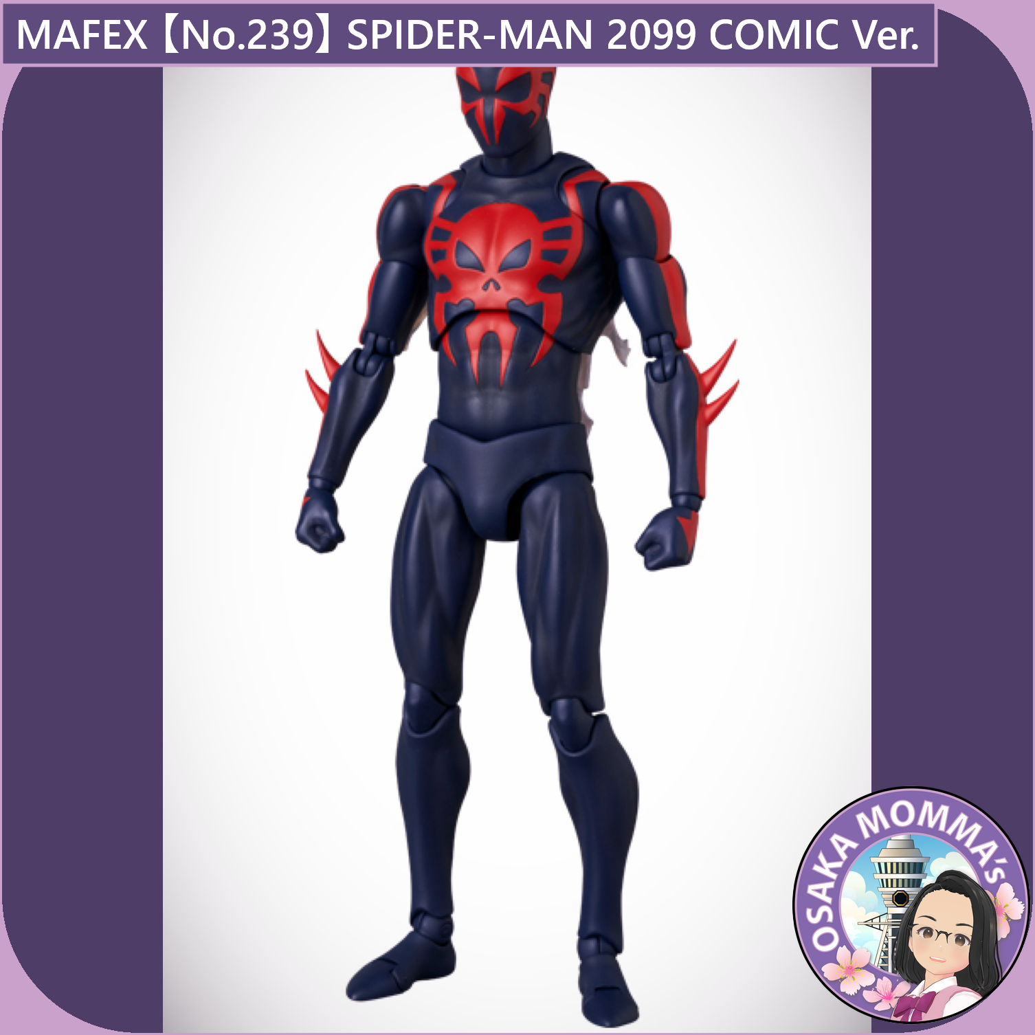 MAFEX 【No.239】SPIDER-MAN 2099 COMIC Ver. – Osaka Momma's MAFEX 【No.239】SPIDER-MAN 2099 COMIC Ver. – Osaka Momma's