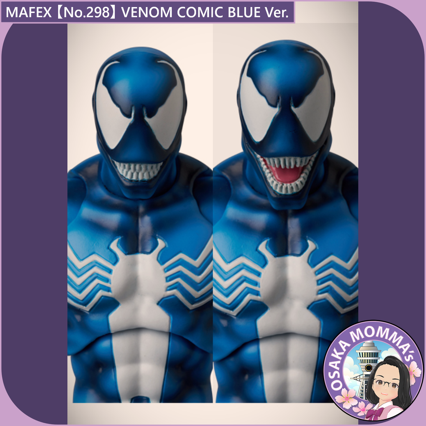 MAFEX 【No.298】VENOM COMIC BLUE Ver.【June.2026】