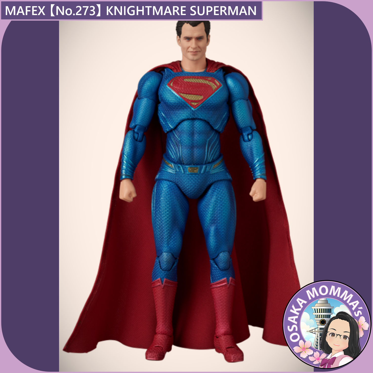 MAFEX 【No.273】KNIGHTMARE SUPERMAN (ZACK SNYDER'S JUSTICE LEAGUE MAFEX 【No.273】KNIGHTMARE SUPERMAN (ZACK SNYDER'S JUSTICE LEAGUE