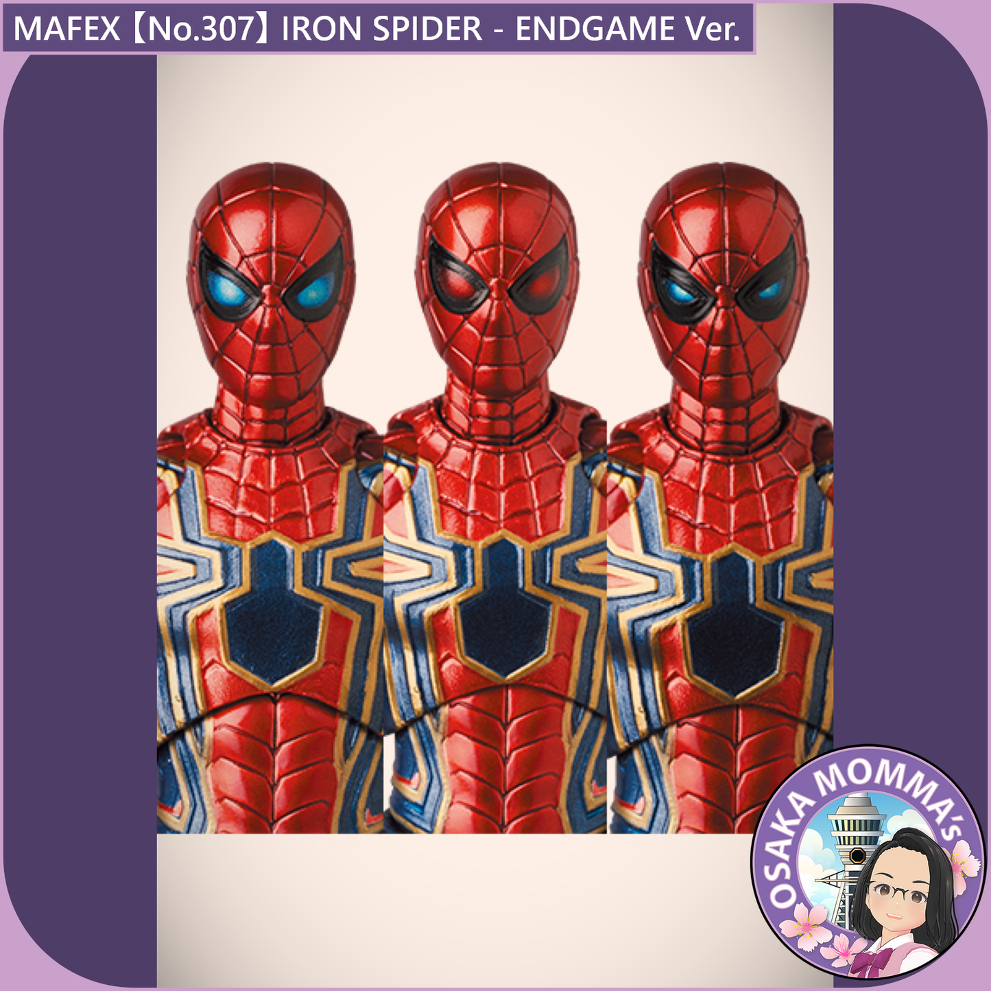 MAFEX 【No.307】IRON SPIDER - ENDGAME Ver.