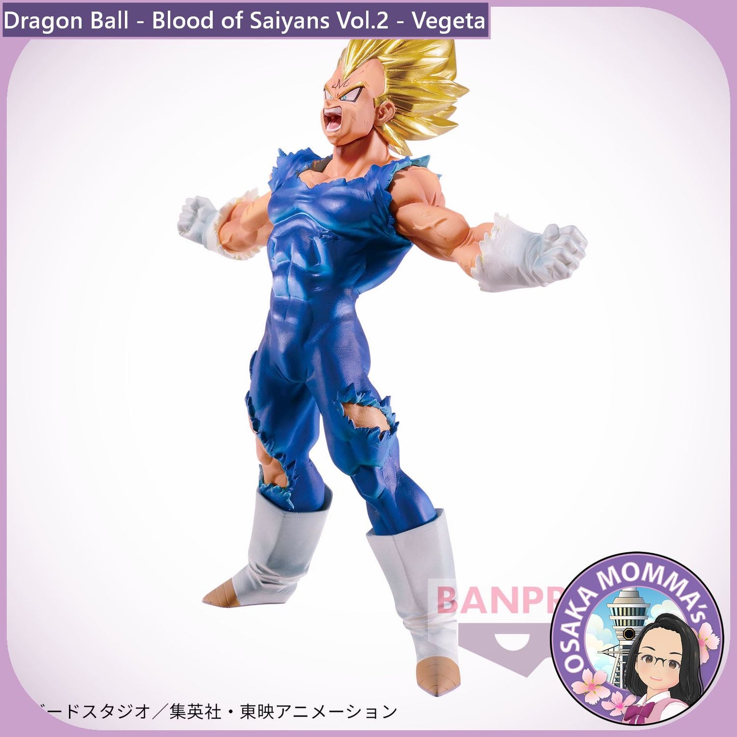 Vegeta Blood of Saiyans Figure