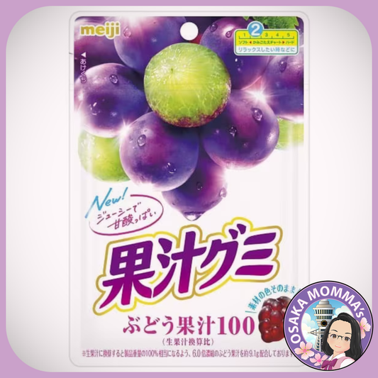 Fresh Fruit Gummy Candy - Grape