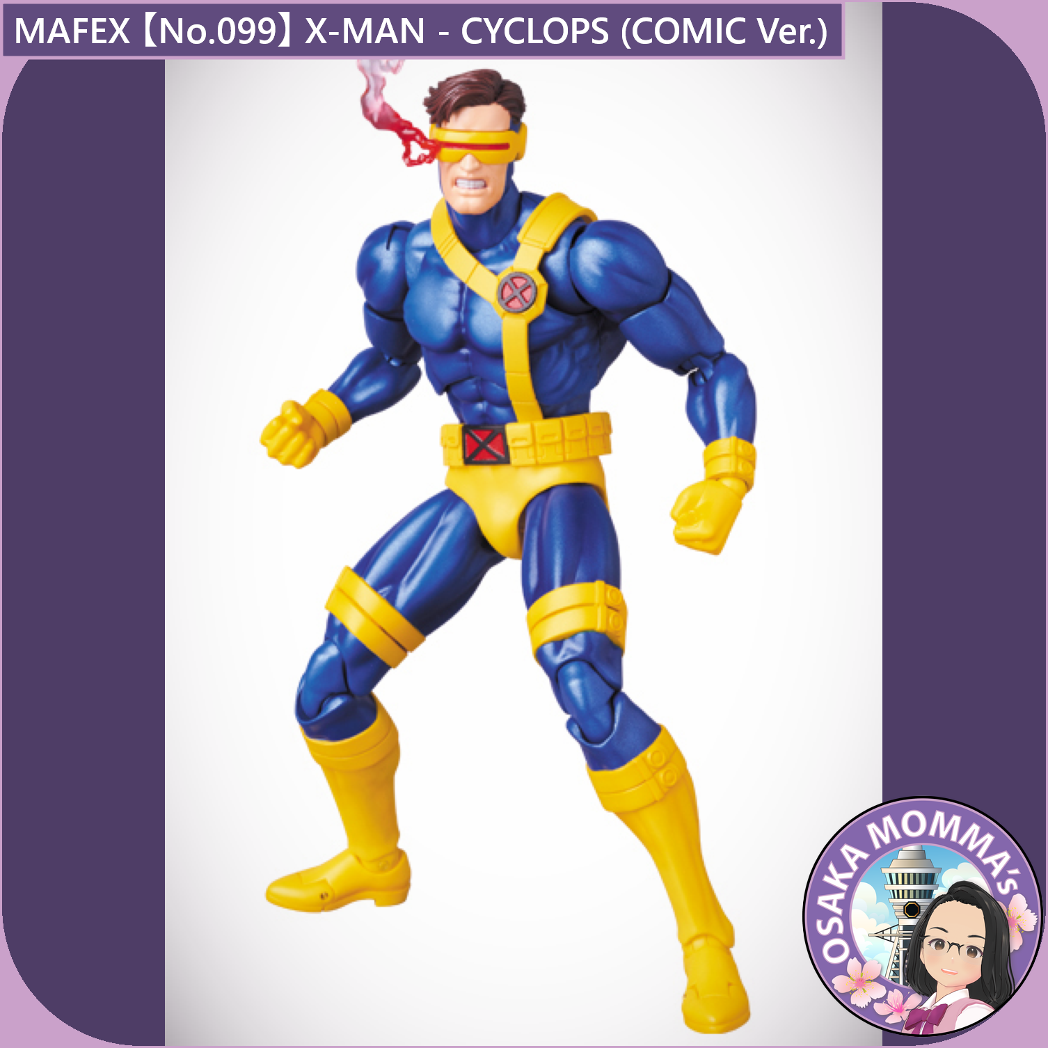 MAFEX 【No.099】X-MEN CYCLOPS (COMIC Ver.) – Osaka Momma's MAFEX 【No.099】X-MEN CYCLOPS (COMIC Ver.) – Osaka Momma's