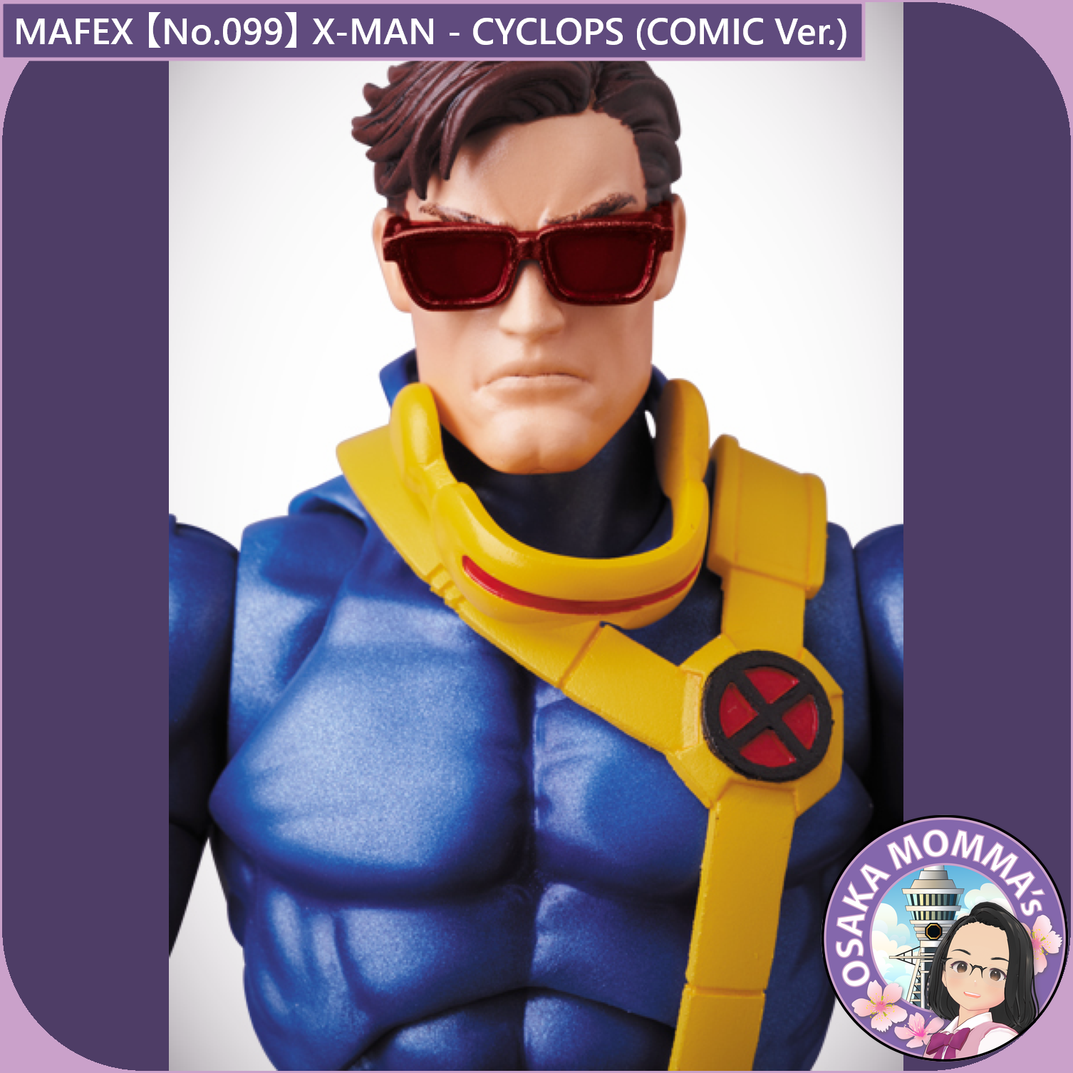 MAFEX 【No.099】X-MEN CYCLOPS (COMIC Ver.) – Osaka Momma's MAFEX 【No.099】X-MEN CYCLOPS (COMIC Ver.) – Osaka Momma's