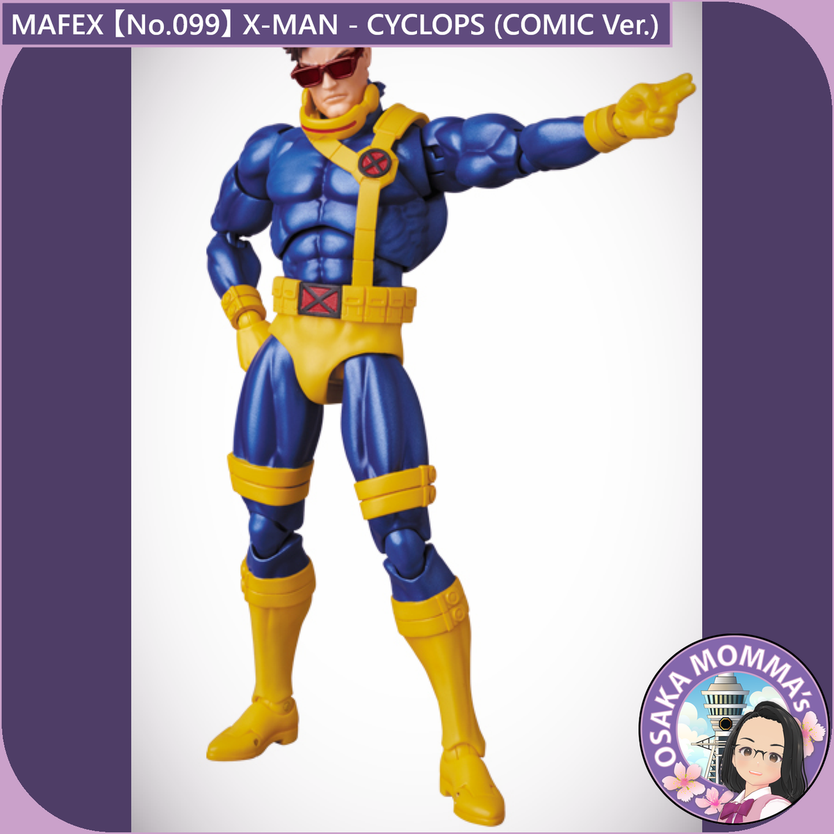 MAFEX 【No.099】X-MEN CYCLOPS (COMIC Ver.) – Osaka Momma's MAFEX 【No.099】X-MEN CYCLOPS (COMIC Ver.) – Osaka Momma's