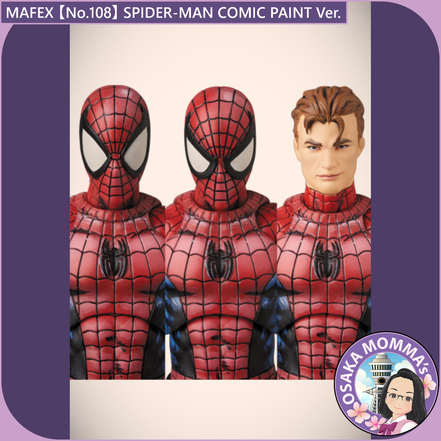 MAFEX 【No.108】SPIDER-MAN COMIC PAINT Ver.【Dec.2025】