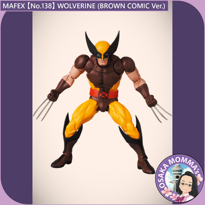 MAFEX 【No.138】WOLVERINE (BROWN COMIC Ver.)