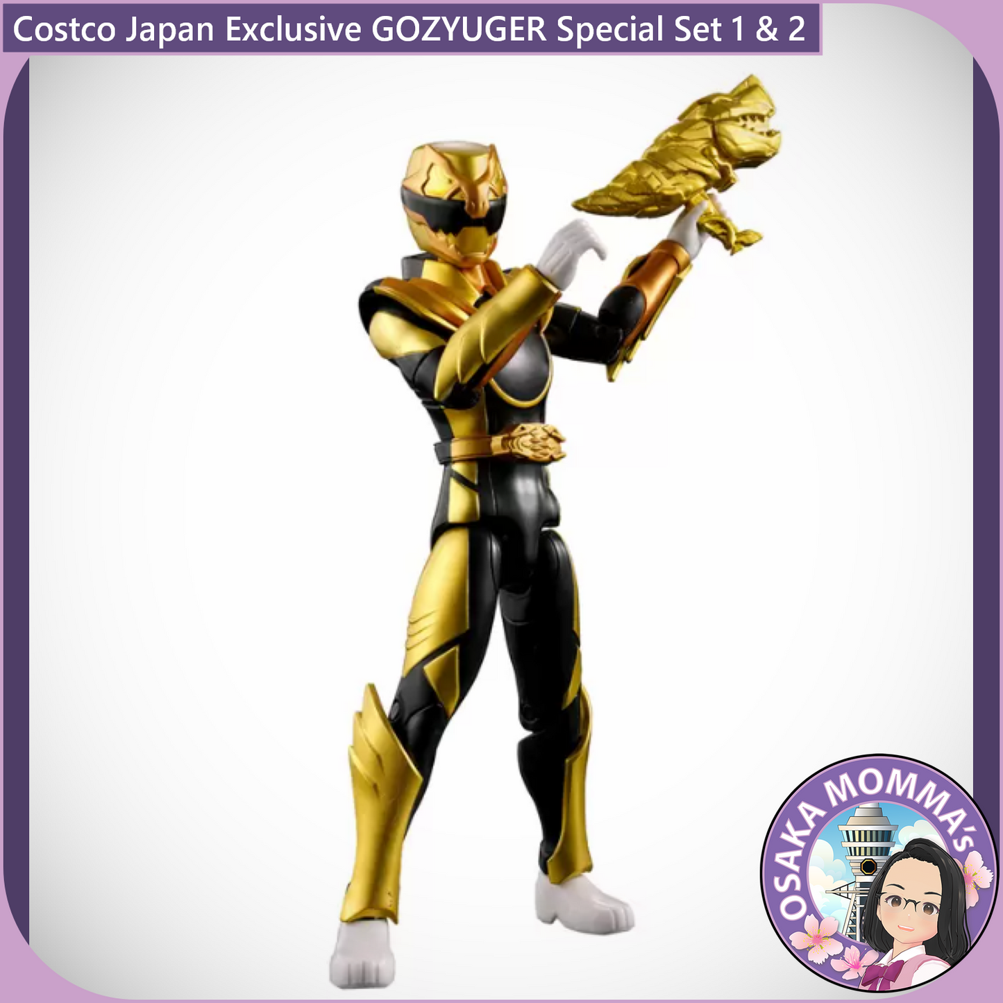 Costco Japan Exclusive Gozyuger(6 Figures Set)