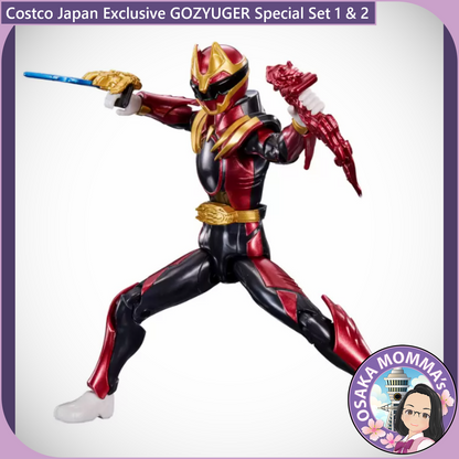 Costco Japan Exclusive Gozyuger(6 Figures Set)
