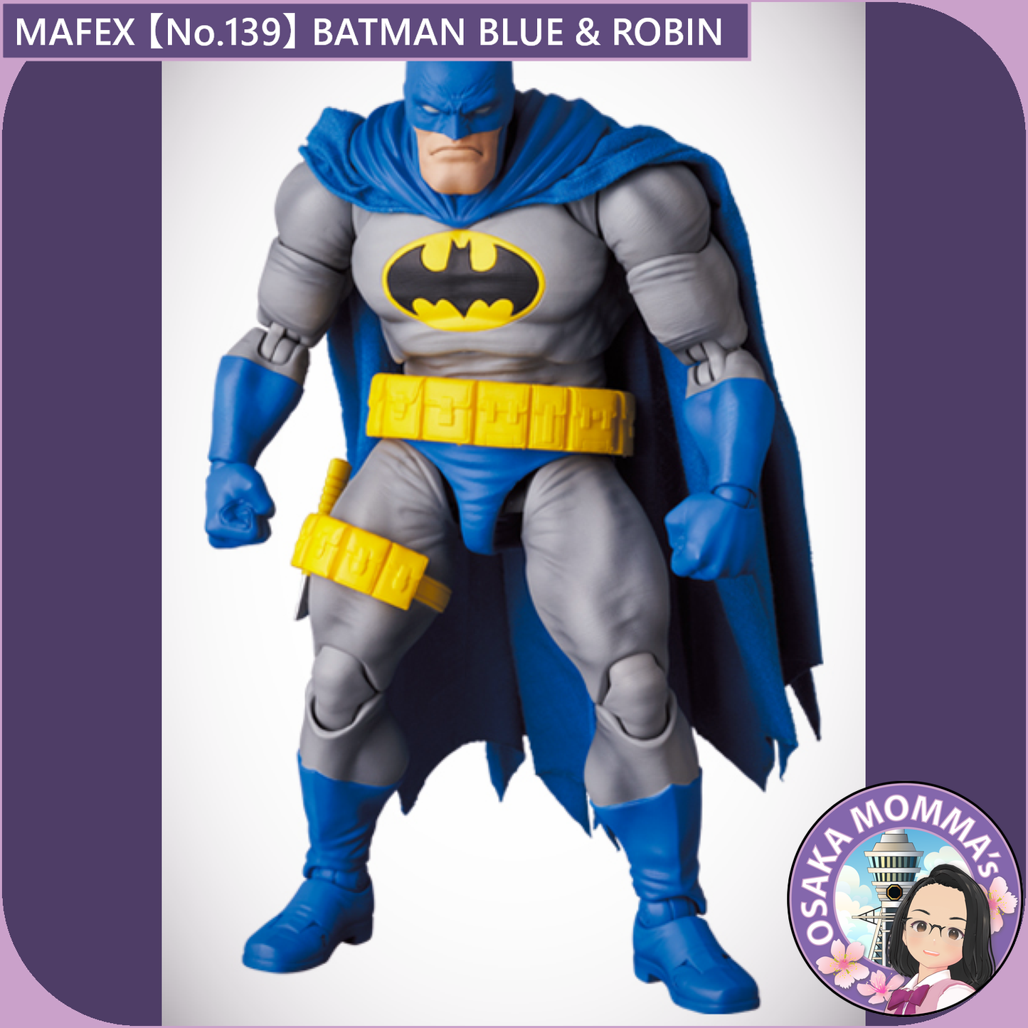 MAFEX 【No.139】BATMAN BLUE Ver. & ROBIN