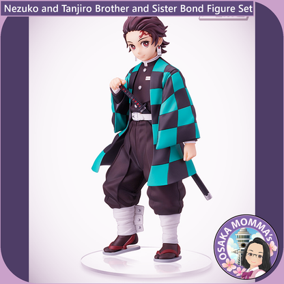 Nezuko and Tanjiro Brother and Sister Bond Figure Set