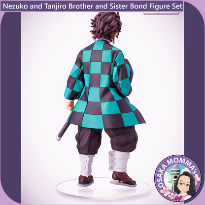 Nezuko and Tanjiro Brother and Sister Bond Figure Set