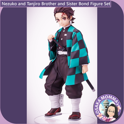 Nezuko and Tanjiro Brother and Sister Bond Figure Set