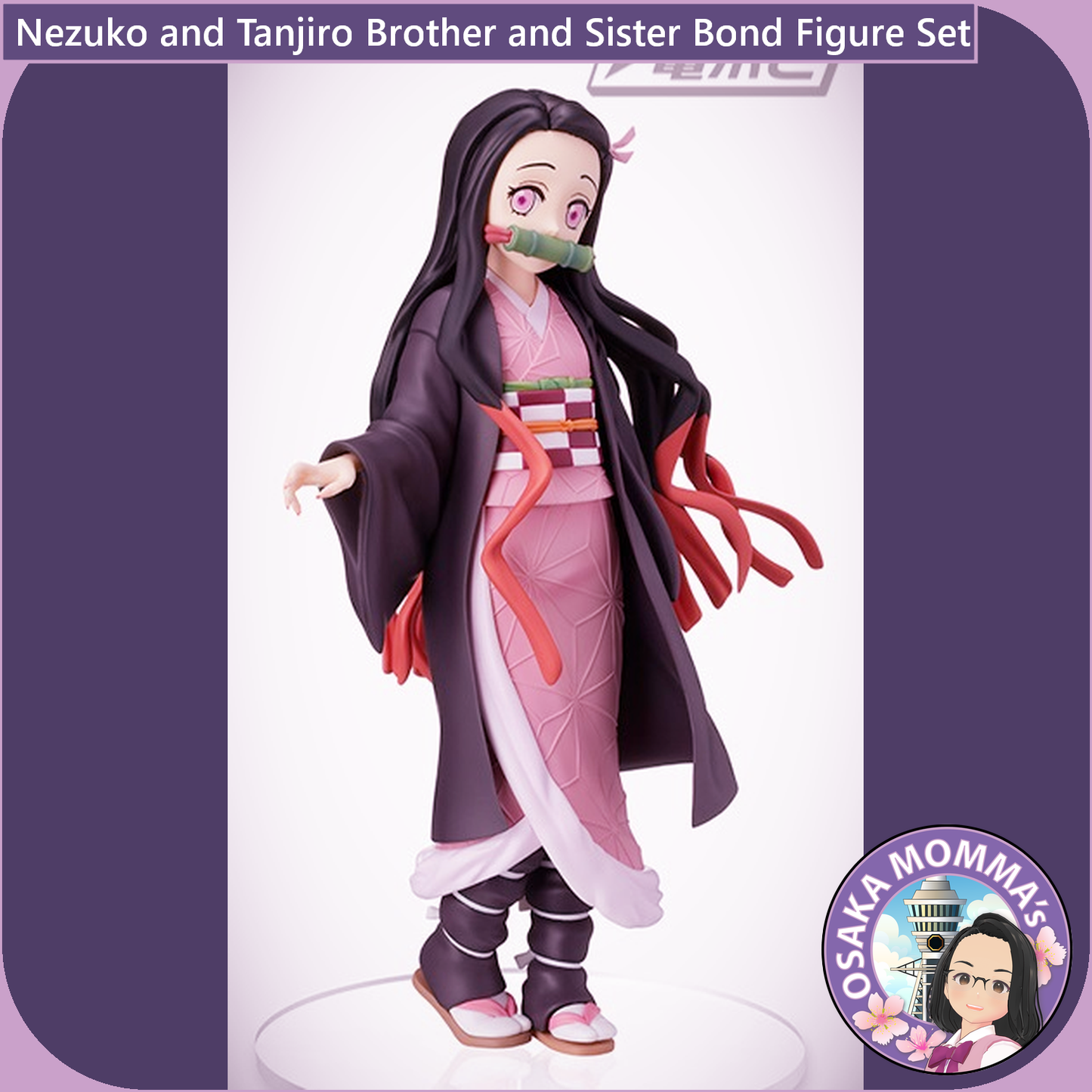 Nezuko and Tanjiro Brother and Sister Bond Figure Set