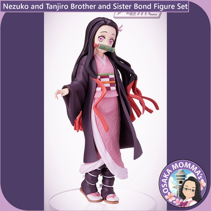 Nezuko and Tanjiro Brother and Sister Bond Figure Set