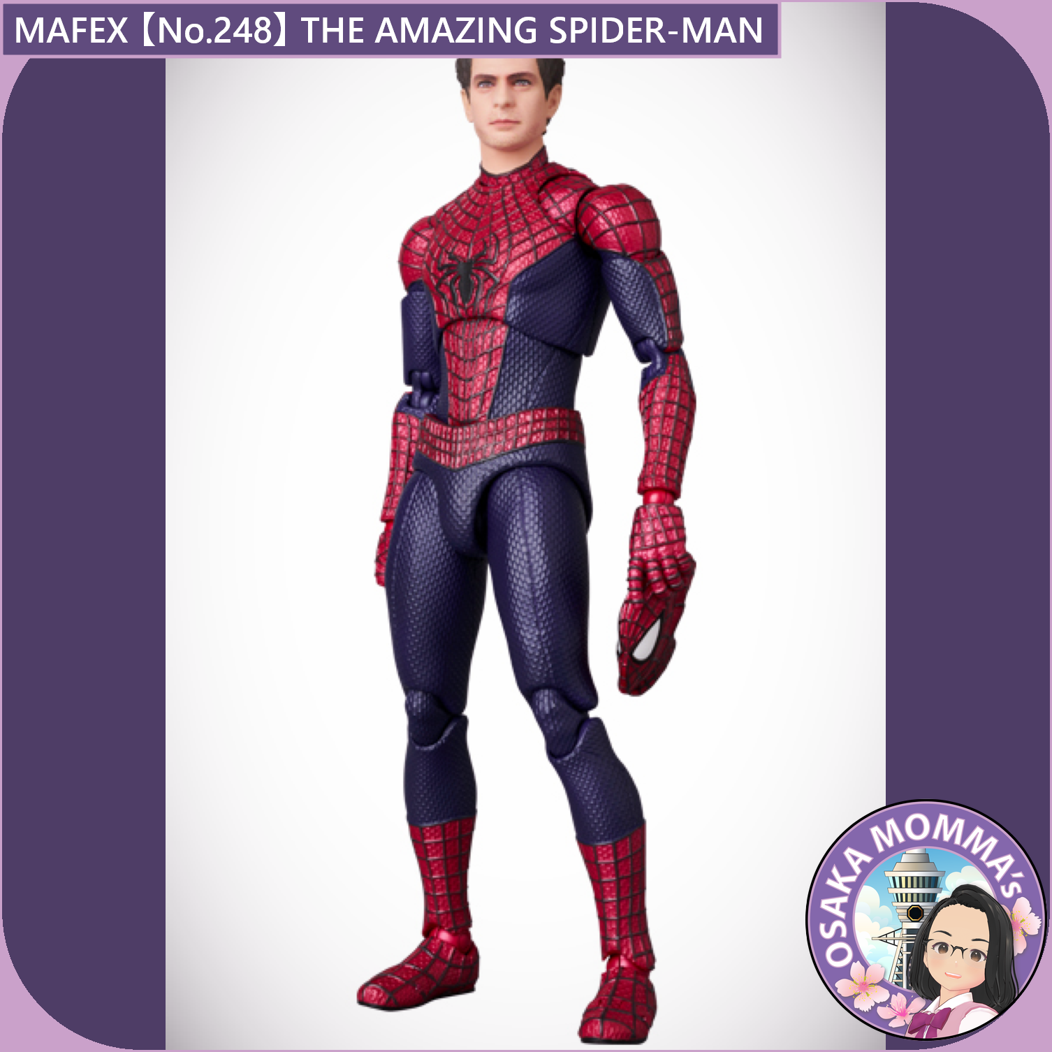 MAFEX 【No.248】THE AMAZING SPIDER-MAN – Osaka Momma's Japanese Goods MAFEX 【No.248】THE AMAZING SPIDER-MAN – Osaka Momma's Japanese Goods