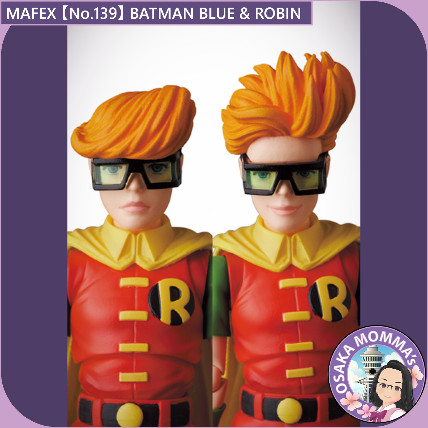 MAFEX 【No.139】BATMAN BLUE Ver. & ROBIN