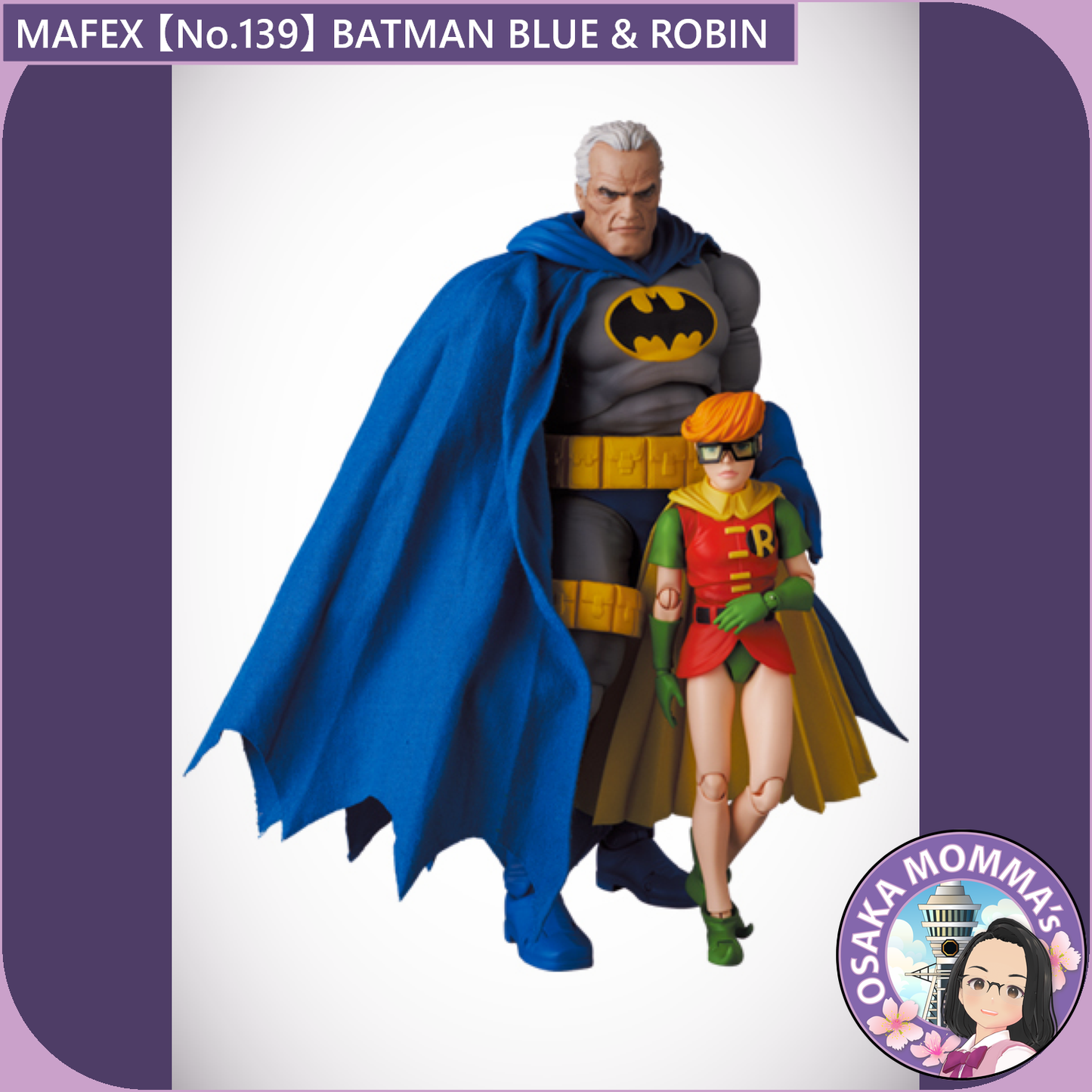 MAFEX 【No.139】BATMAN BLUE Ver. & ROBIN