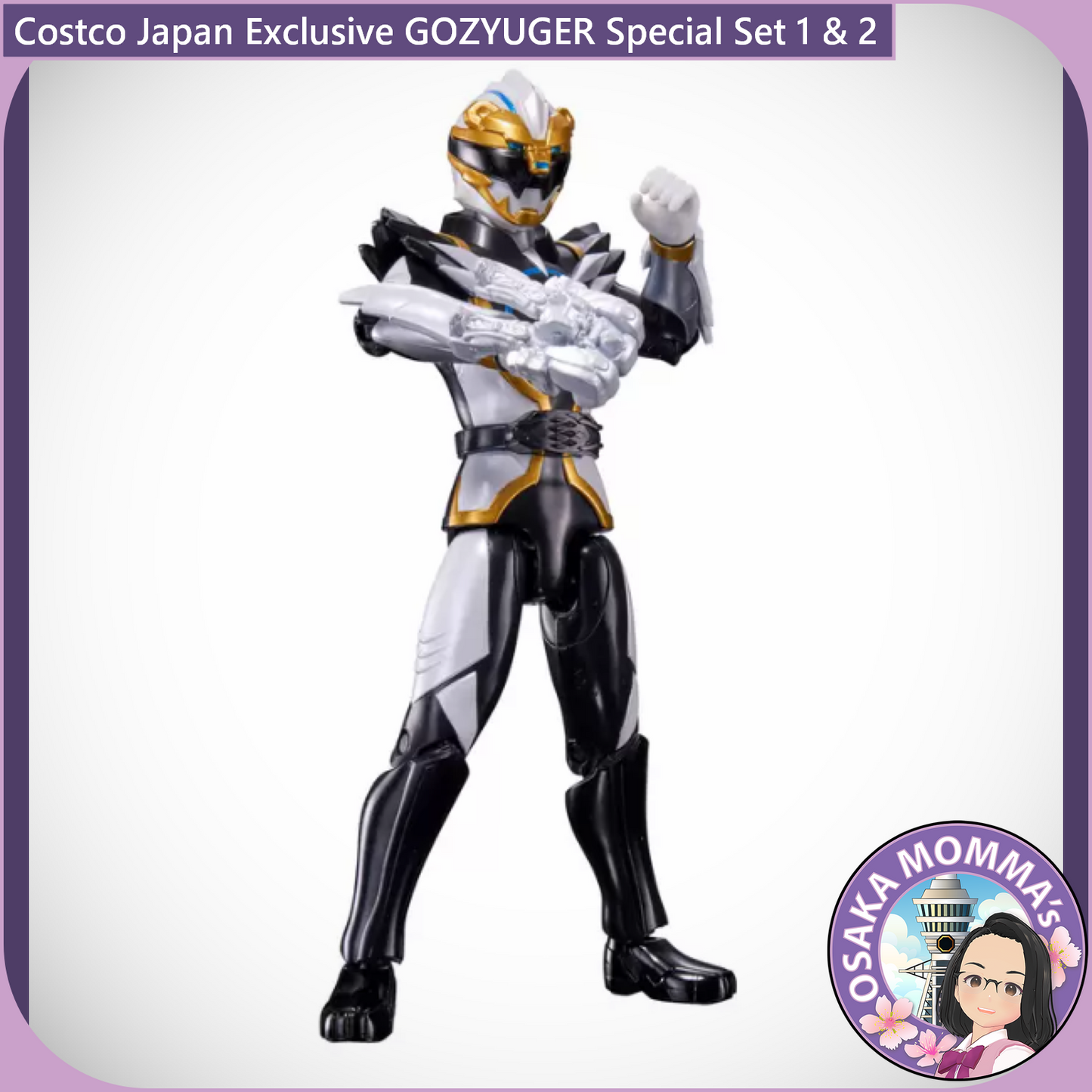 Costco Japan Exclusive Gozyuger(6 Figures Set)