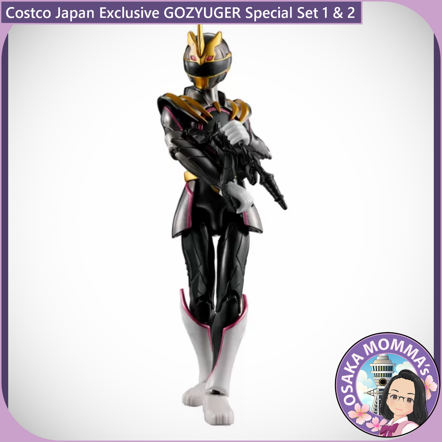 Costco Japan Exclusive Gozyuger(6 Figures Set)
