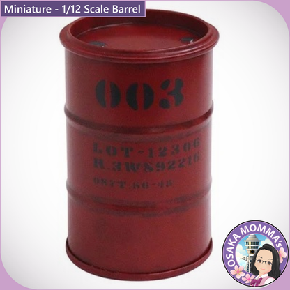 1/12 Scale Barrel