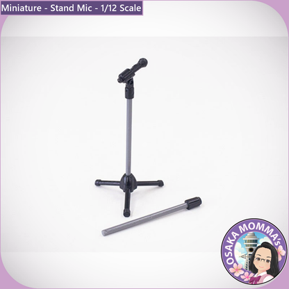 1/12 Scale Stand Mic