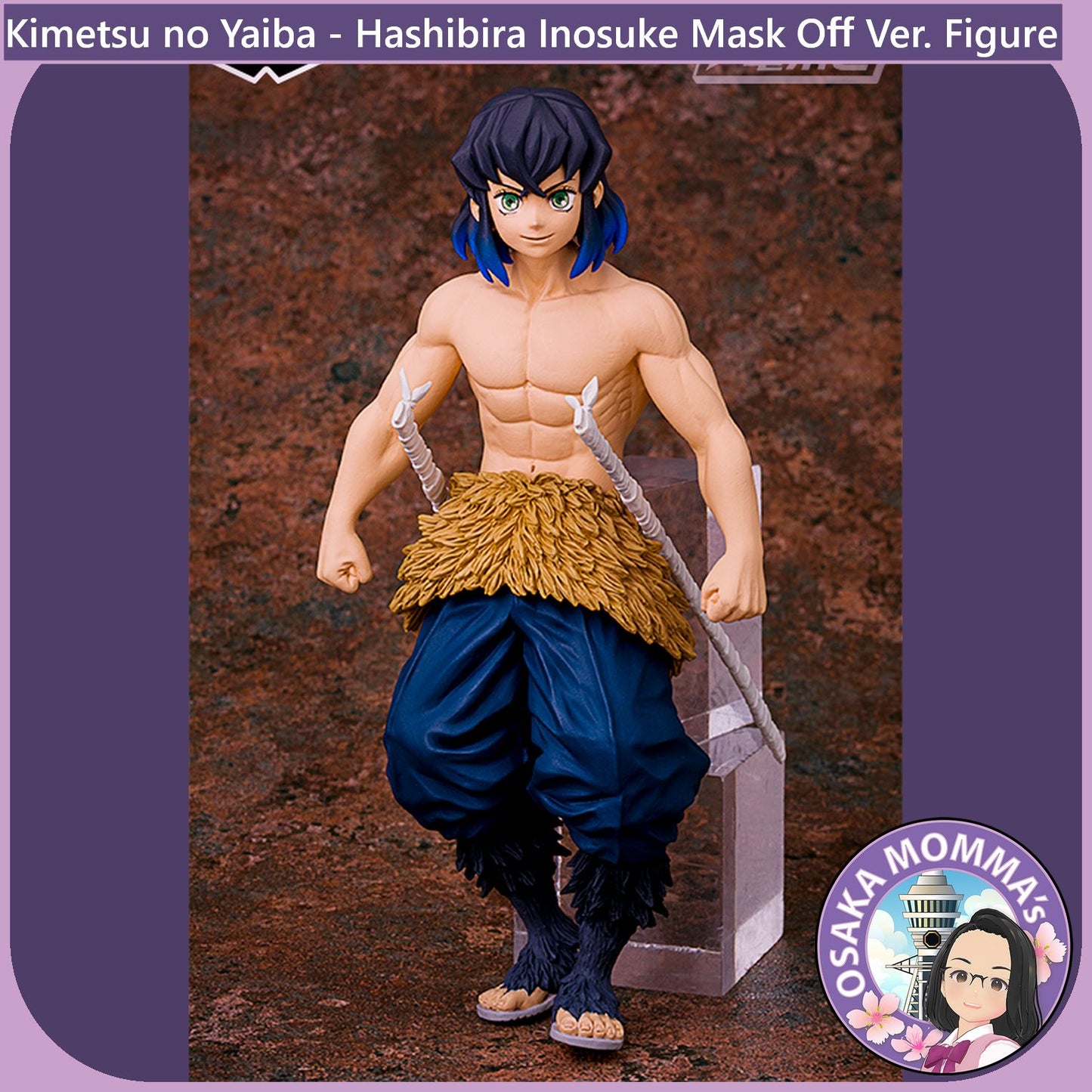 Hashibira Inosuke Mask Off Vers Figure – Osaka Momma's Japanese Goods