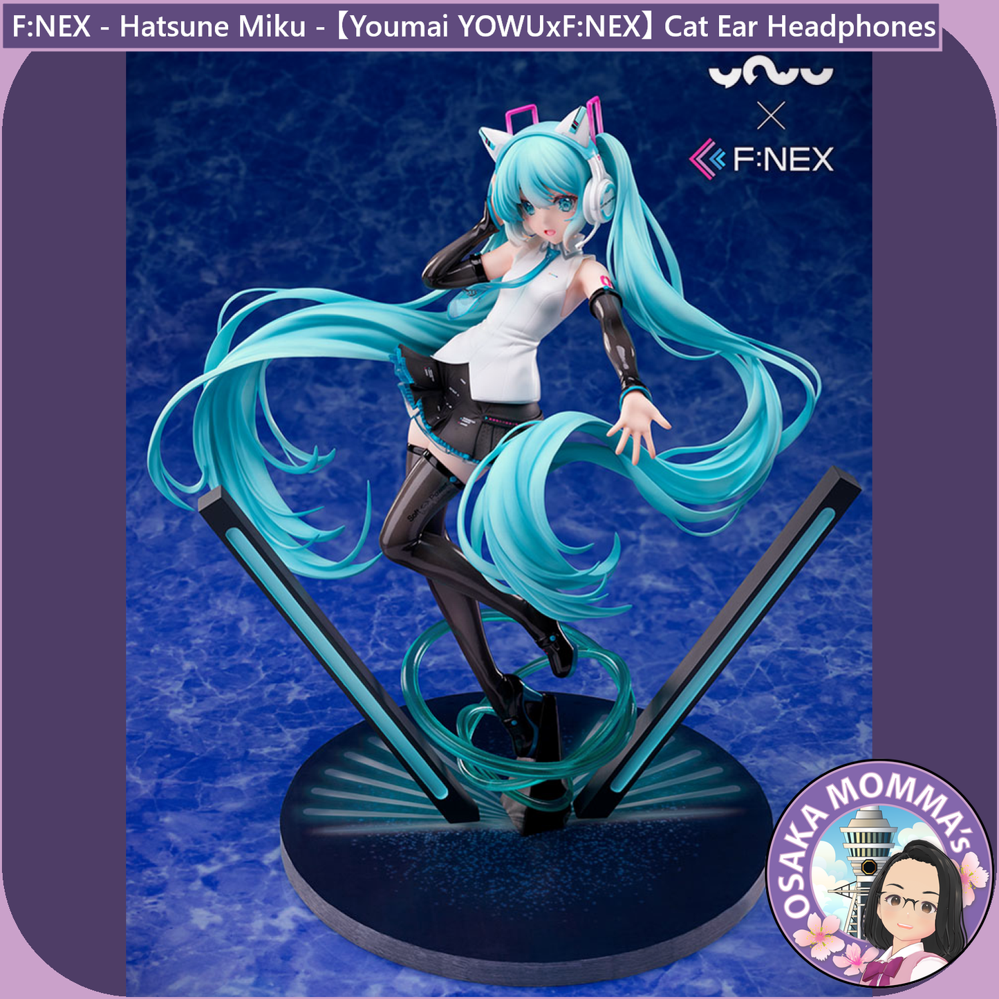 F:Nex - Hatsune Miku - Youmai YOWU x F:NEX Cat Ear Headphones